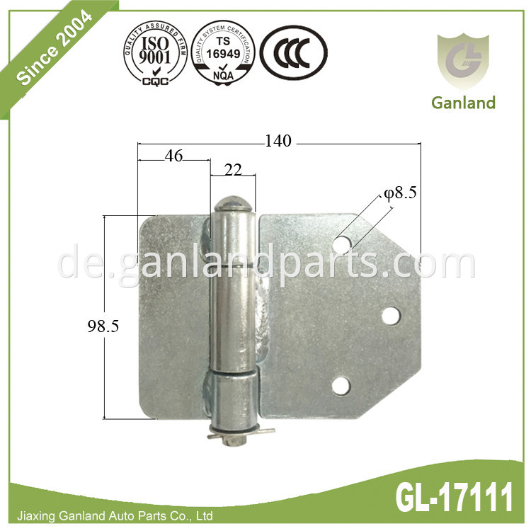 semi trailer door hinge gl-17111